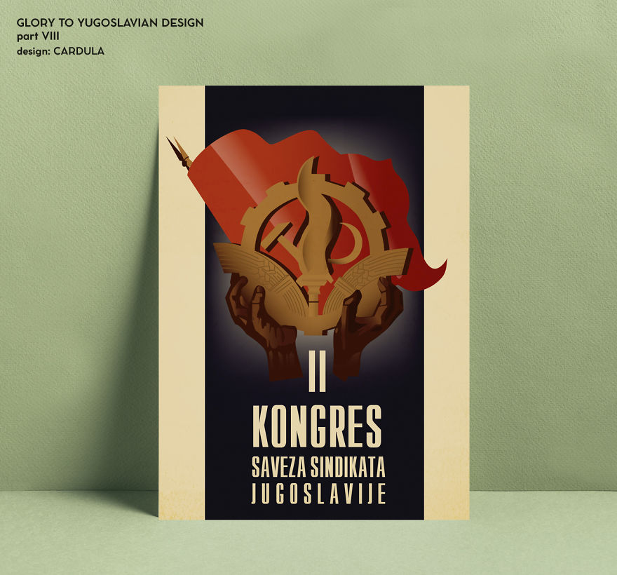 I Redesigned Famous Yugoslavian Posters To Bring Back Good Memories (New Pics)