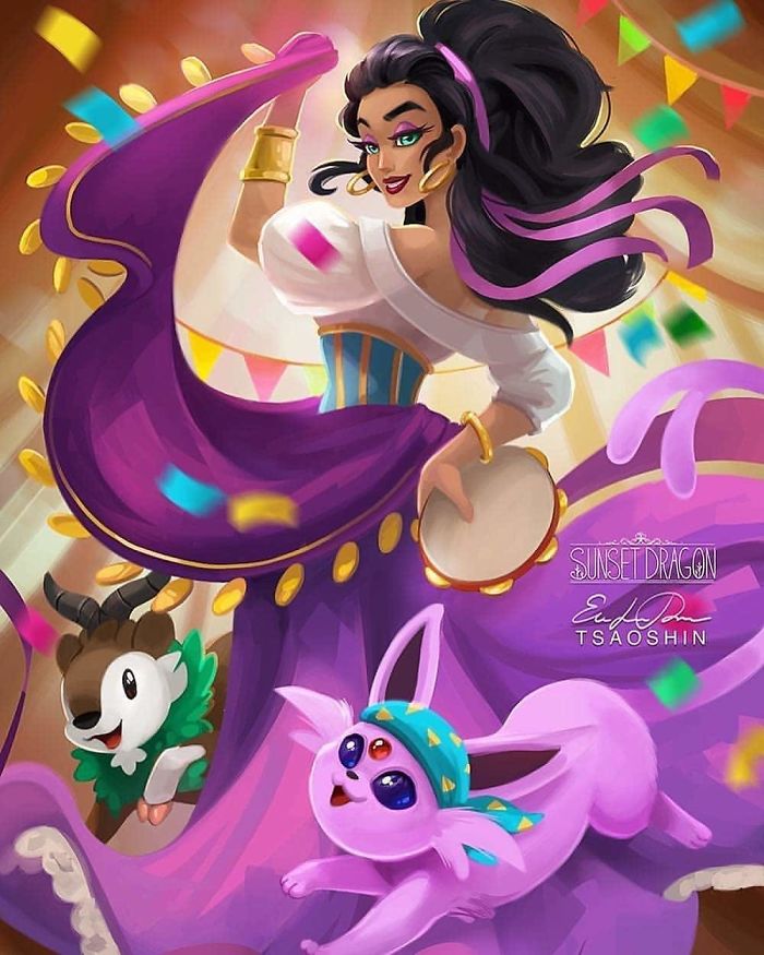 Esmeralda And Espeon