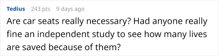 Person Says He Always Trolls Anti-Vaxxers By Using A Car Seat Analogy And People Love The Logic Behind It