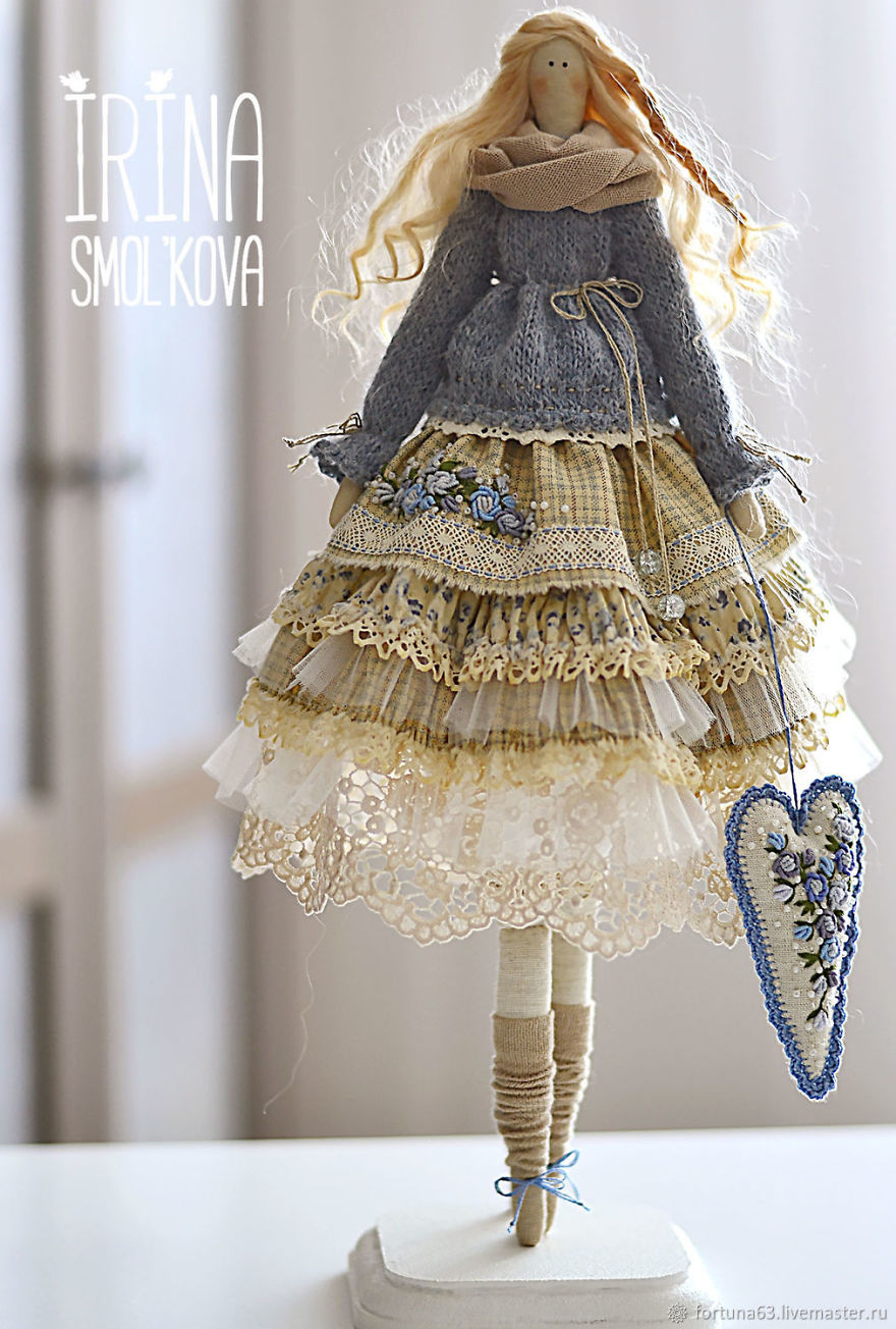«my Dolls Have Got Two Souls» — Tildas By Irina Smol’kova