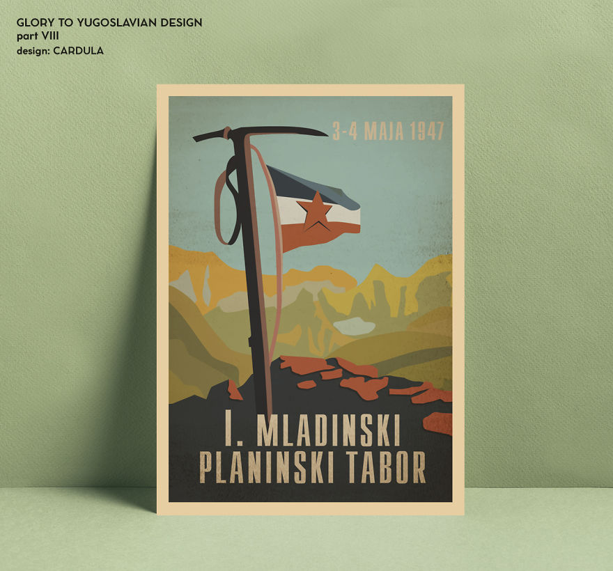 I Redesigned Famous Yugoslavian Posters To Bring Back Good Memories (New Pics)