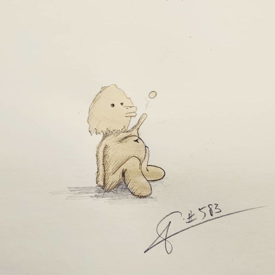 This Artist Imagines Monsters In Any Coffee Stain And The Result Is A Lot Of Fun (New Pics)