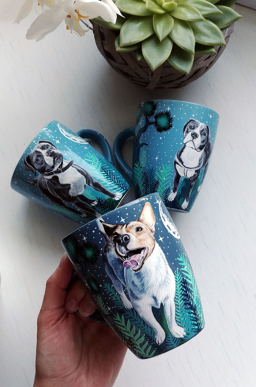 Personalised Dog Mugs