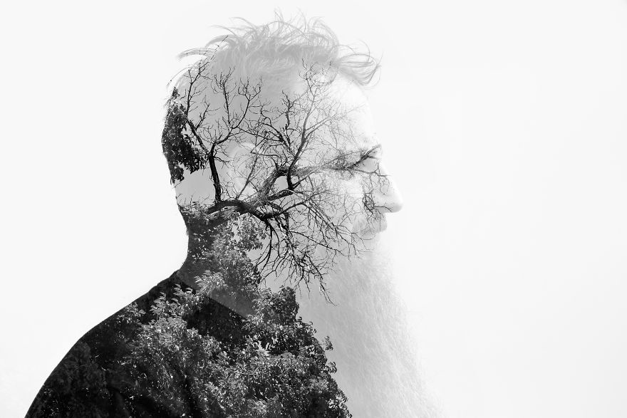 I Started To Take Double Exposure Self-Portraits To Cope With A Break-Up And Now I Can't Stop Doing It. I Asked Friends And Family To Model For Me. Working Towards A Final Image Is Therapeutic. I Started To Take Double Exposure Self-Portraits To Cope With A Break-Up And Now I Can't Stop Doing It. I Asked Friends And Family To Model For Me. Working Towards A Final Image Is Therapeutic.