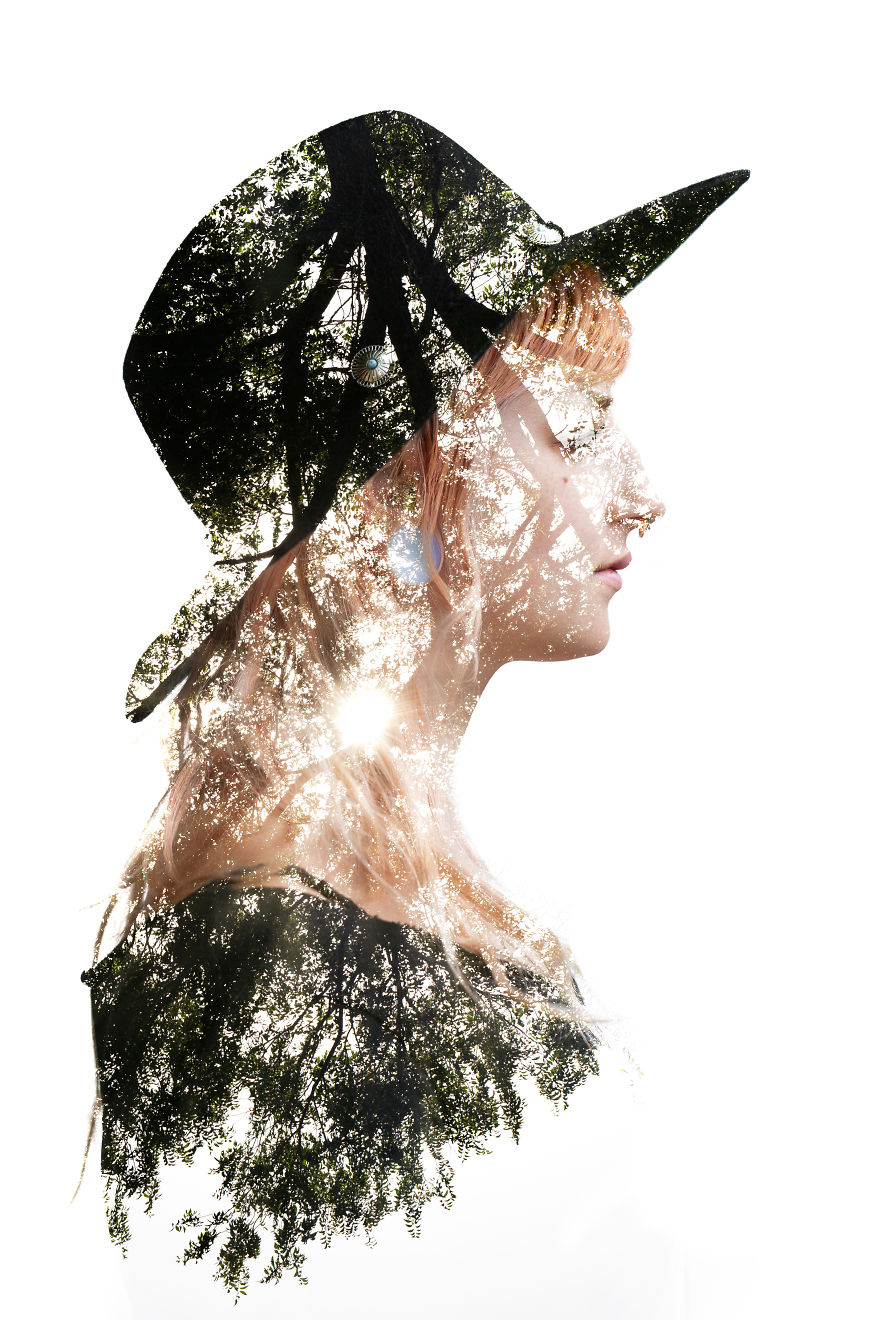 I Started To Take Double Exposure Self-Portraits To Cope With A Break-Up And Now I Can't Stop Doing It. I Asked Friends And Family To Model For Me. Working Towards A Final Image Is Therapeutic.