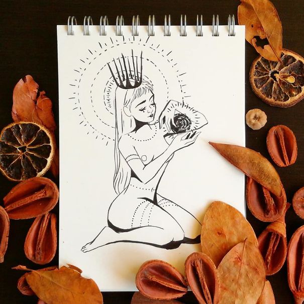 I Create Magical And Whimsical Ink Illustrations (30 Pics)