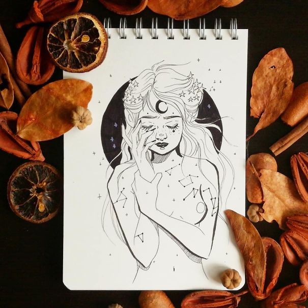 I Create Magical And Whimsical Ink Illustrations (30 Pics)