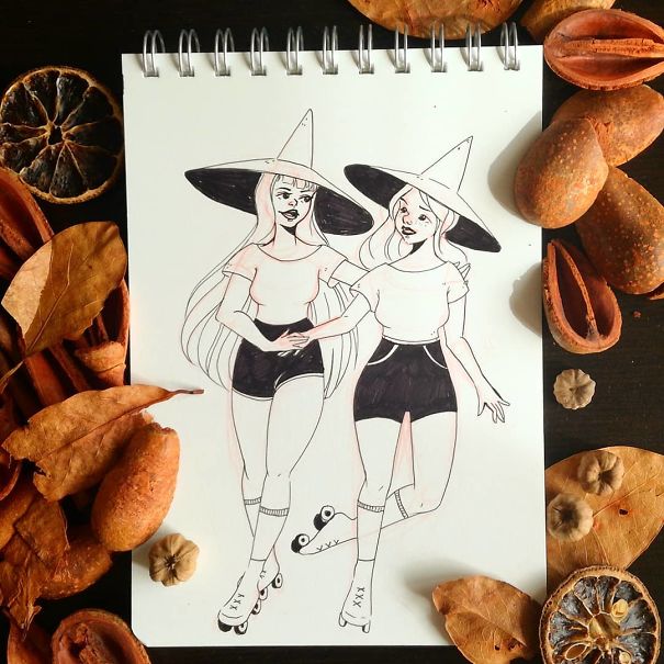 I Create Magical And Whimsical Ink Illustrations (30 Pics)