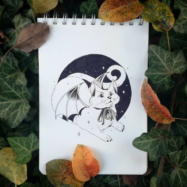 I Create Magical And Whimsical Ink Illustrations (30 Pics)