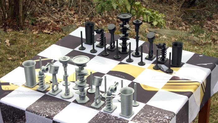 I Builded A Custom Chess Board For My Dad’s Birthday
