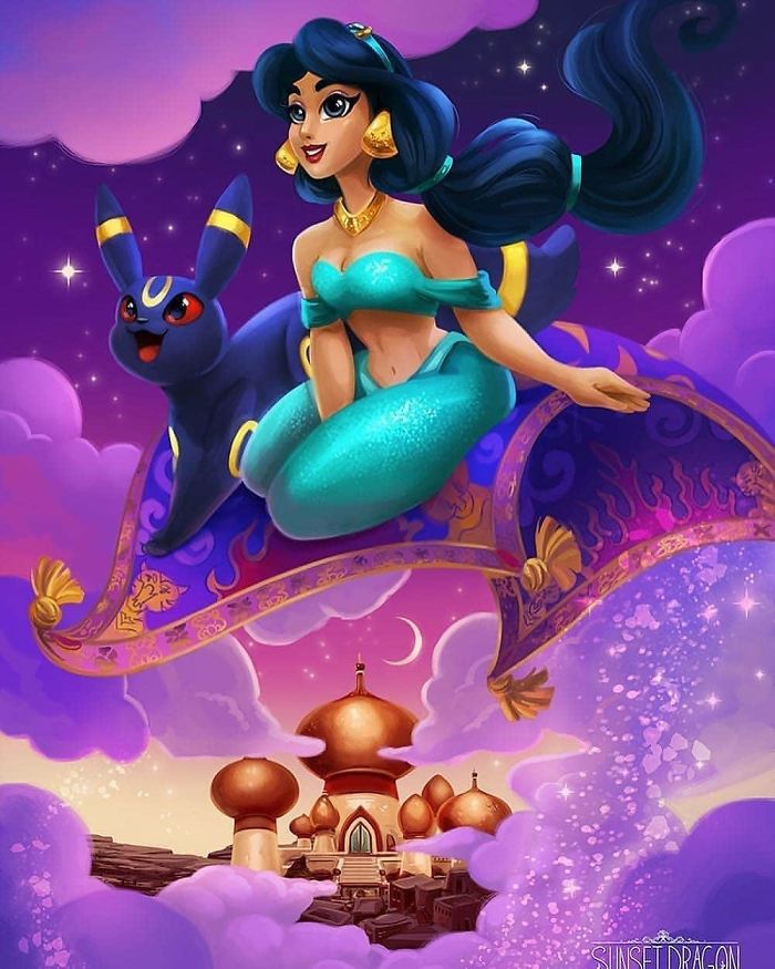 Jasmine And Umbreon