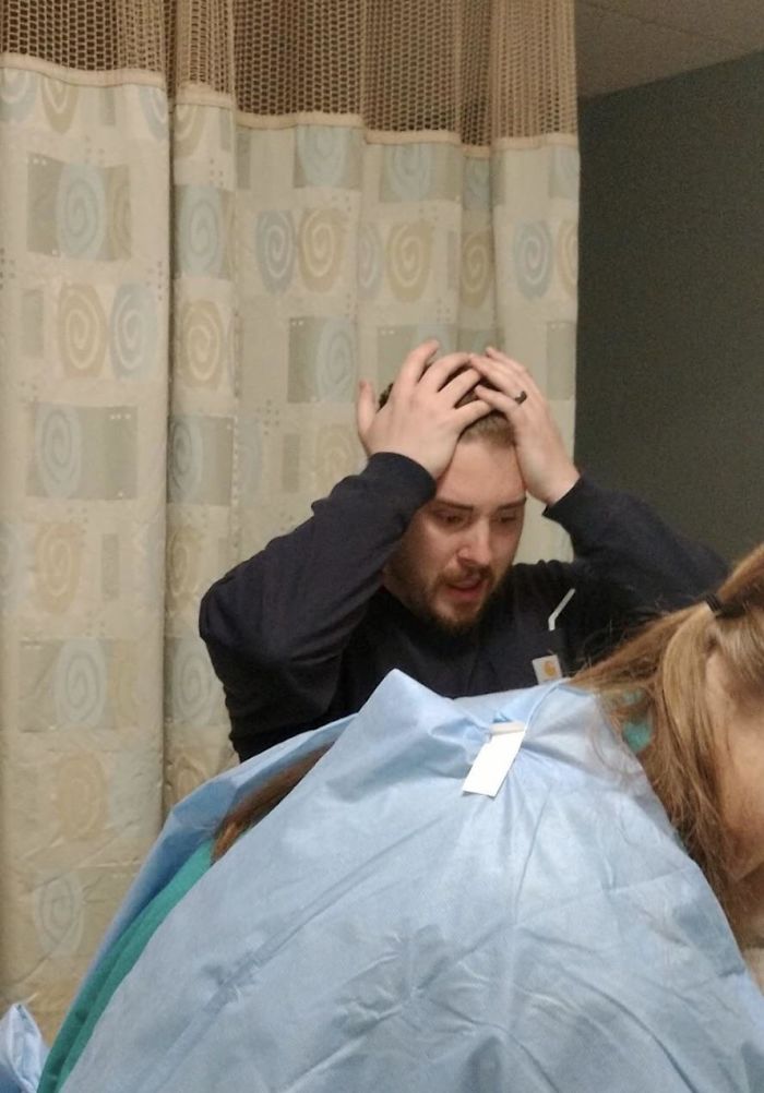 My Husband, After He Cut Our Daughter’s Umbilical Cord This August