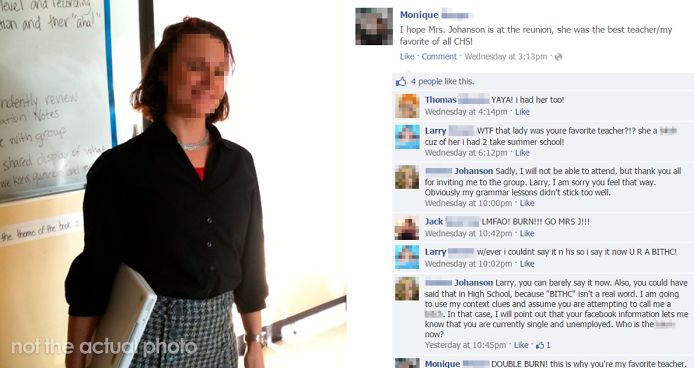 Ungrateful Student Insults His Former Teacher On Facebook, But This Teacher Roasts Him
