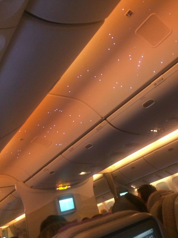 Emirates’ Starry Sky In Their Long-Distance Planes 