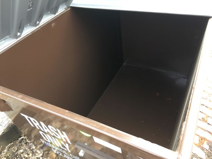 Never Before Used Dumpster In My Alley