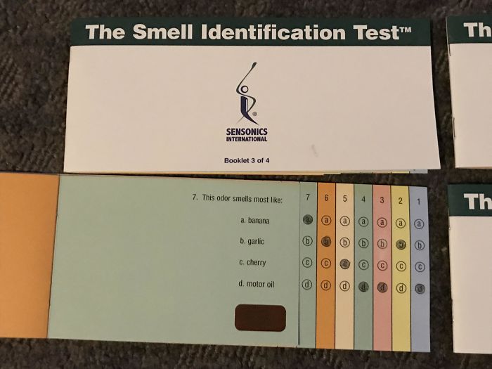 Told My Dr. That My Nose Didn’t Work Very Well And He Literally Gave Me Medical Scratch And Sniff Tests