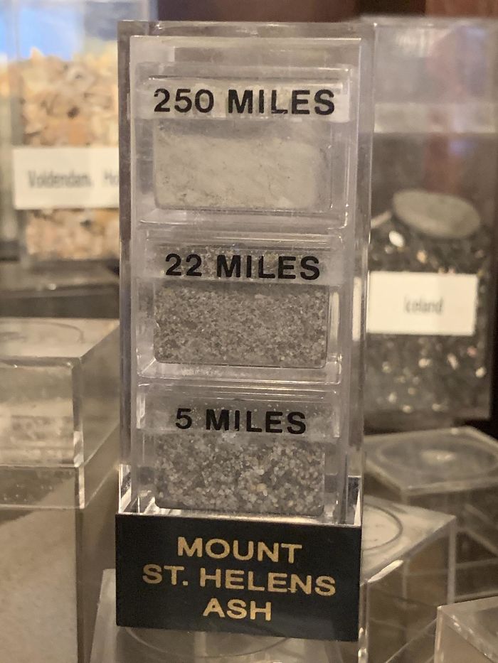 Mount St. Helens Ash