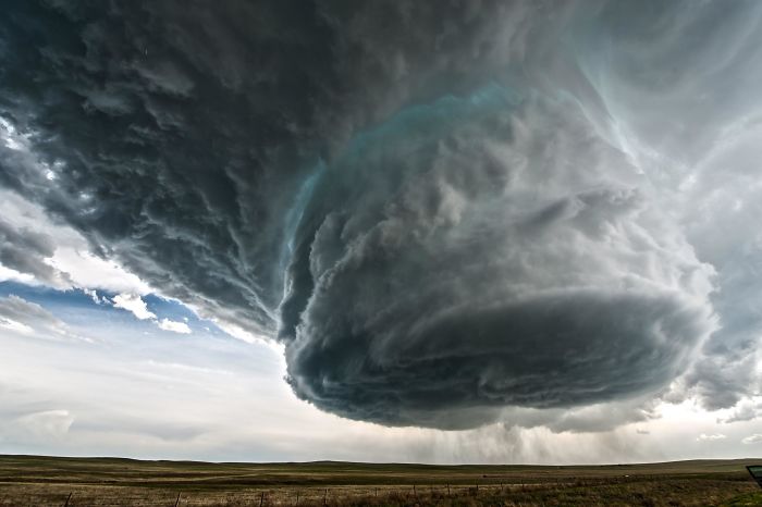 Supercell In Wyoming, USA