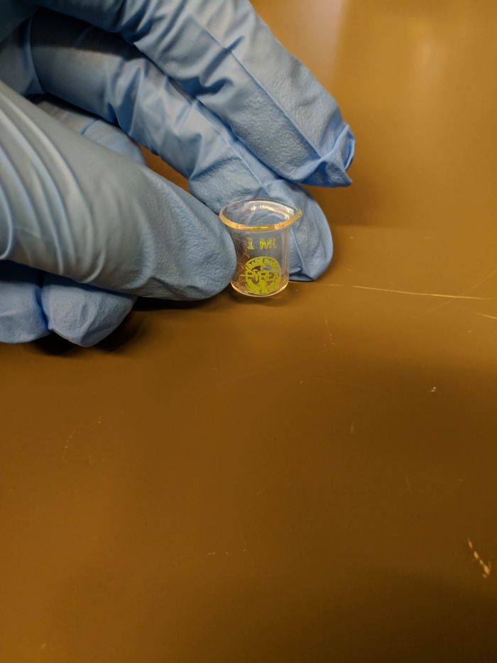 My Lab Has A 1 Ml Beaker