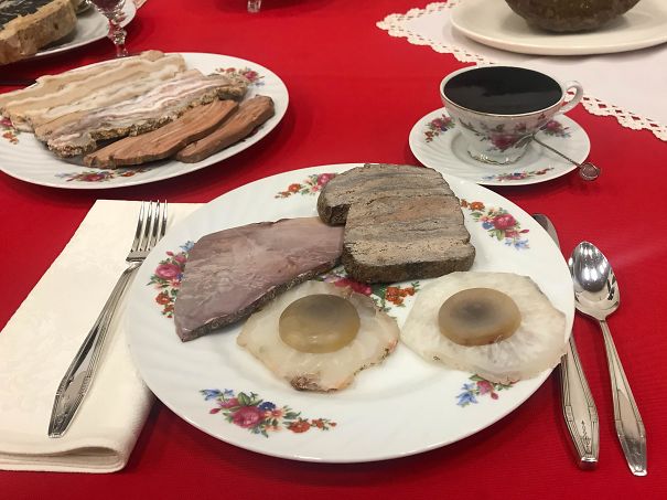 This Breakfast Made Out Of Rocks