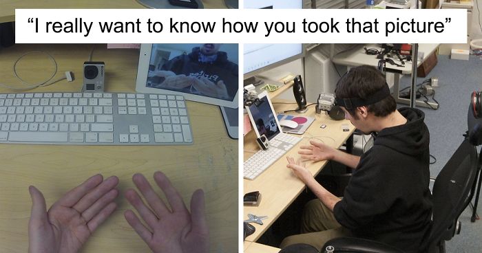 People Can’t Understand How This Guy Took A Photo Of Both Of His Hands, He Explains It With Even More ‘Unexplainable’ Pictures