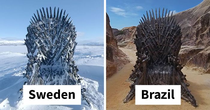 Game Of Thrones Hid 6 Thrones Around The World For An Epic Scavenger Hunt And 2 Are Left To Find