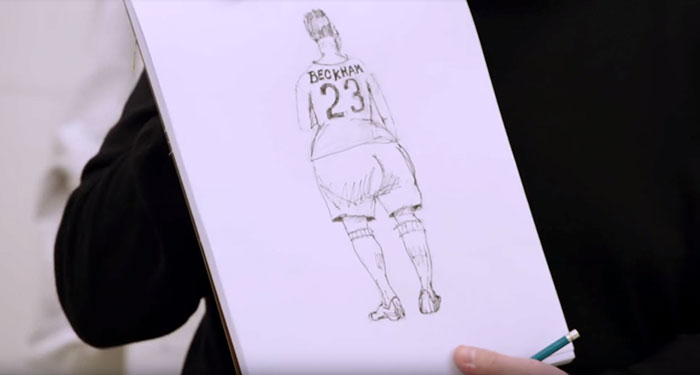 David Beckham Goes To See His Statue For The First Time, Doesn't Know It's Been Replaced By A Prank One David Beckham Goes To See His Statue For The First Time, Doesn't Know It's Been Replaced By A Prank One