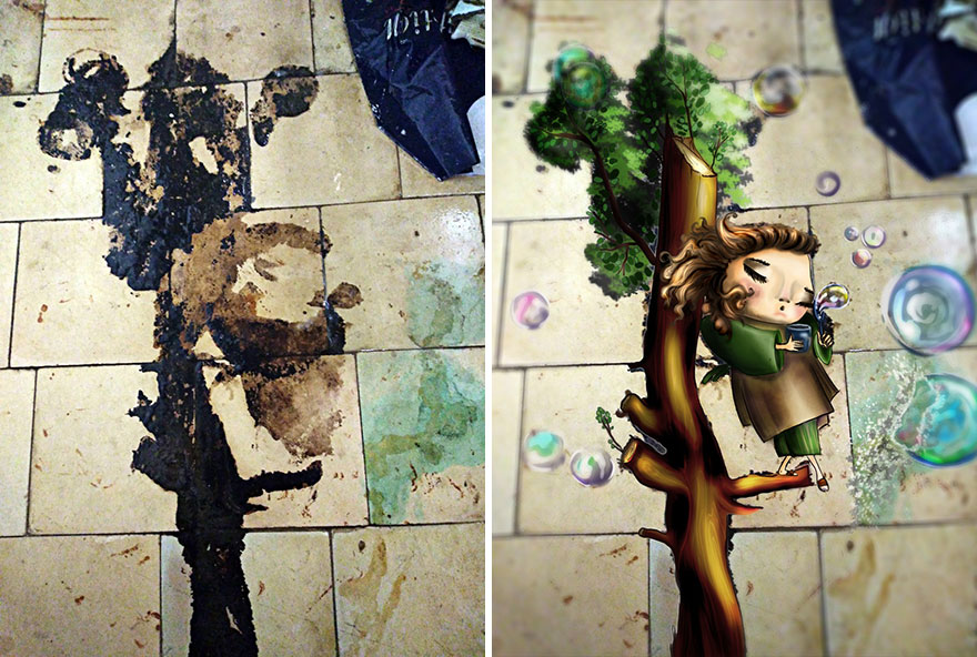 Artist Shows That The Beautiful Surrounds Us Everywhere, You Just Need To Use Your Imagination