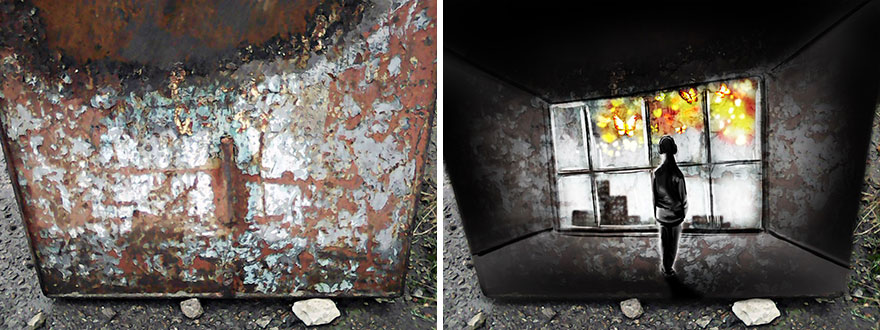 Artist Shows That The Beautiful Surrounds Us Everywhere, You Just Need To Use Your Imagination