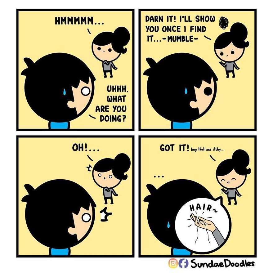 To All The Long-Haired Girls Out There... Does This Happen To You, Or Is It Just Me?