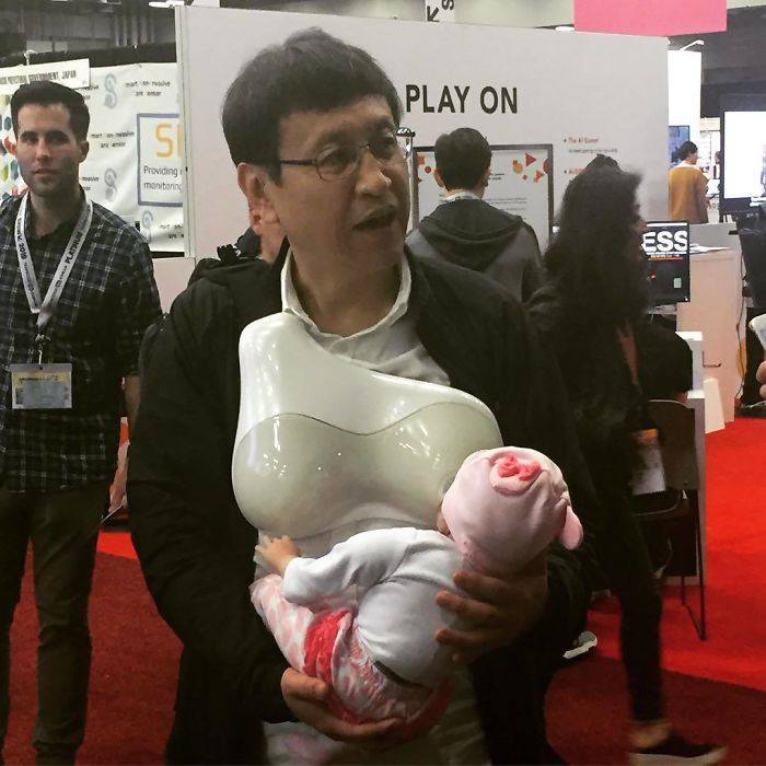 New Japanese Device Makes Breastfeeding Possible To Fathers