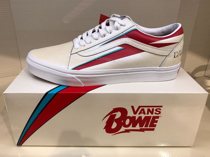 Vans Is Launching A David Bowie-Inspired Sneakers Collection