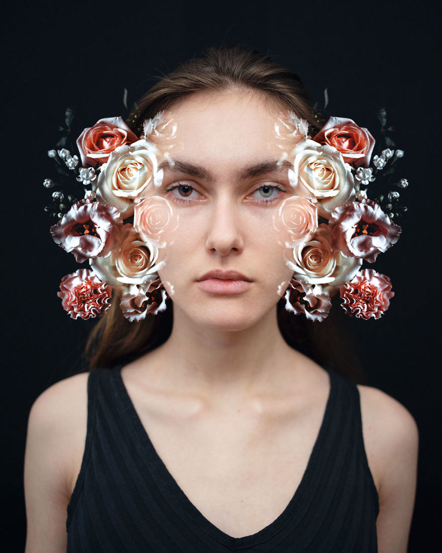 I Merge Two Worlds Into One Using Double Exposure Photography