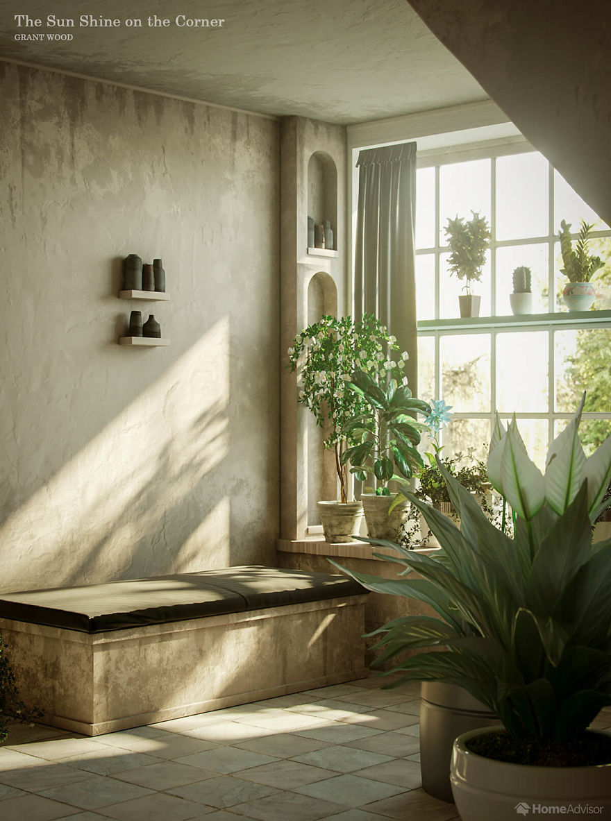 Designers Bring The Interior Of Famous Paintings To Life Designers Bring The Interior Of Famous Paintings To Life