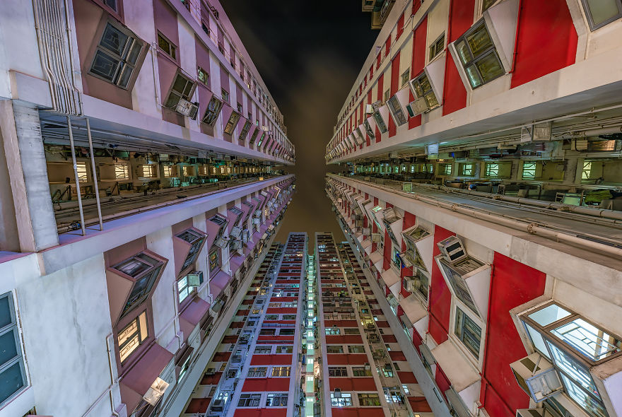 Brazilian Photographer Captures The Dense Architecture Of Hong Kong
