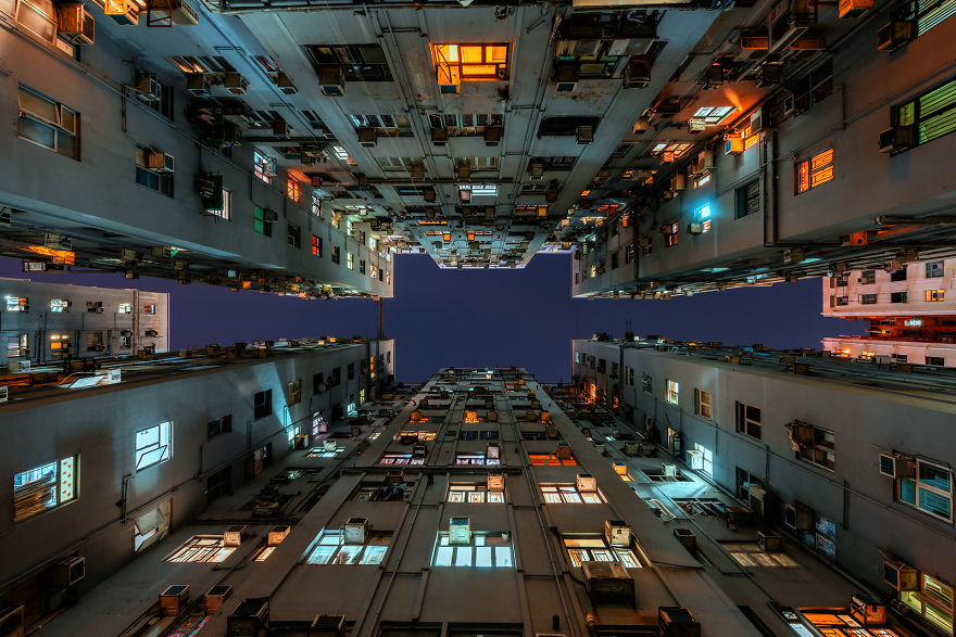 Brazilian Photographer Captures The Dense Architecture Of Hong Kong