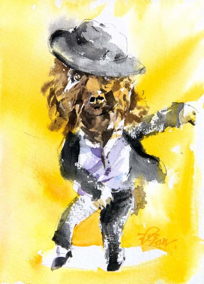 Watercolor Paintings For Dog Lovers