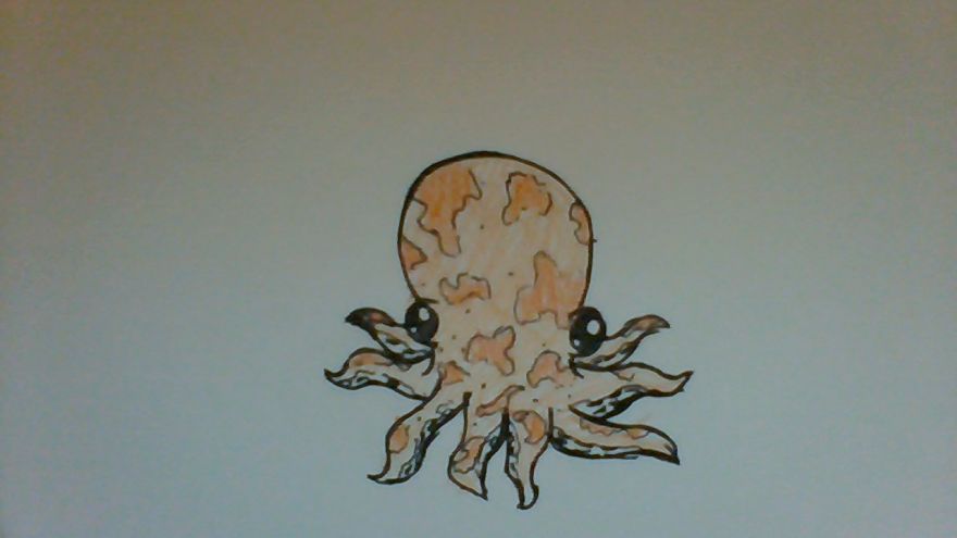 How To Draw An Adorable Octopus (Easy) How To Draw An Adorable Octopus (Easy)
