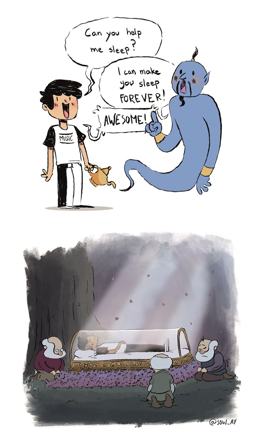 I Explain What My Depression And Anxiety Feels Like Through These Comics (New Pics)