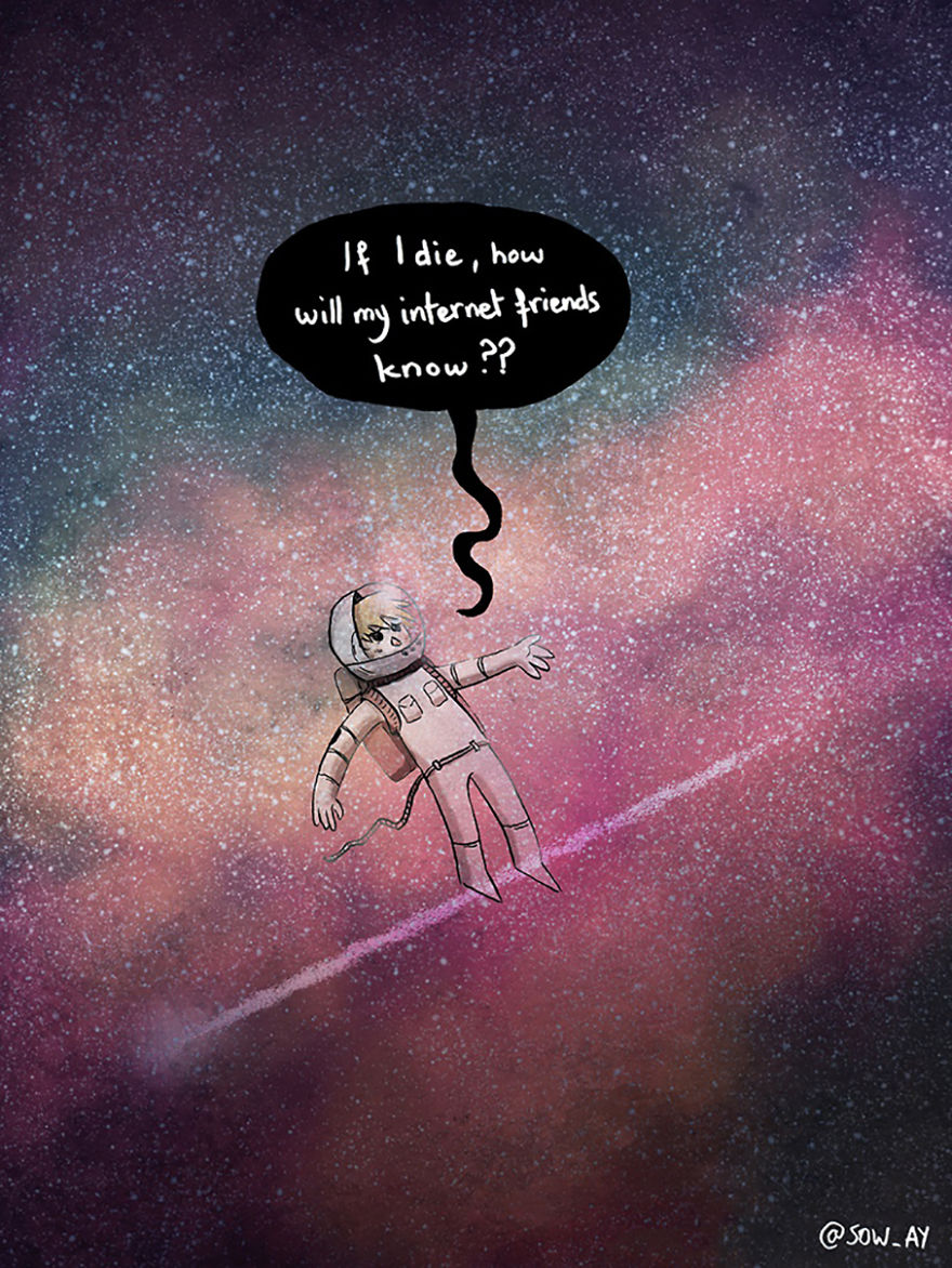 I Explain What My Depression And Anxiety Feels Like Through These Comics (New Pics)