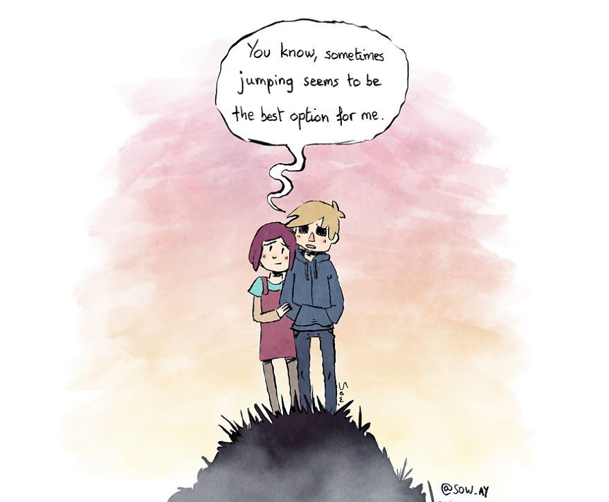 I Explain What My Depression And Anxiety Feels Like Through These Comics (New Pics)