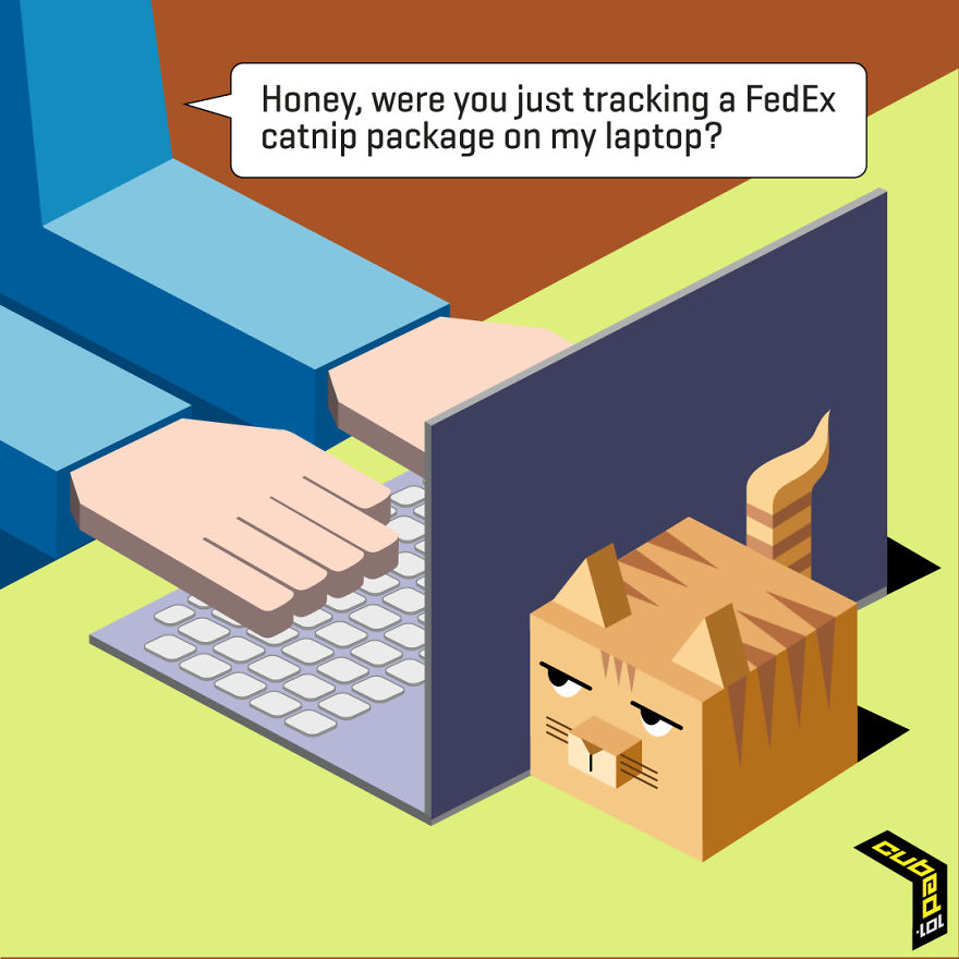 I Create Comics With A Cubed Perspective And A Slightly Warped Point Of View.