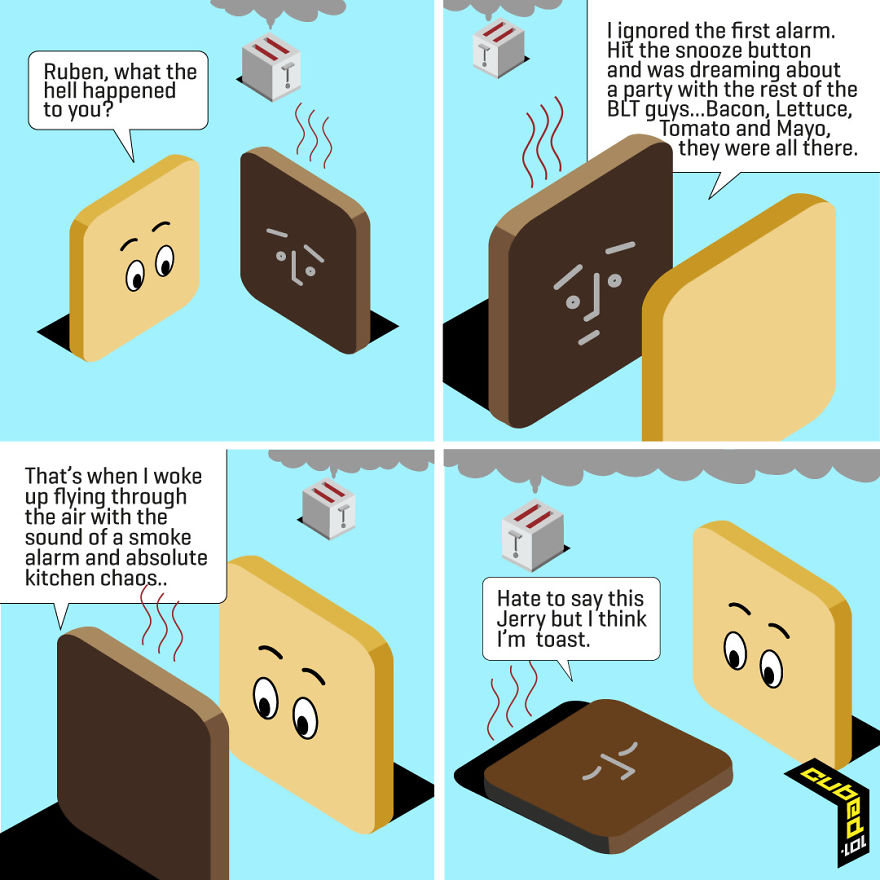 I Create Comics With A Cubed Perspective And A Slightly Warped Point Of View. I Create Comics With A Cubed Perspective And A Slightly Warped Point Of View.