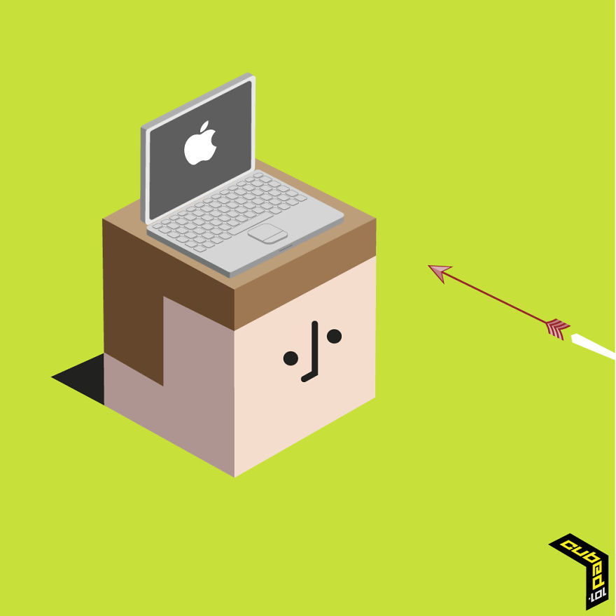 I Create Comics With A Cubed Perspective And A Slightly Warped Point Of View. I Create Comics With A Cubed Perspective And A Slightly Warped Point Of View.