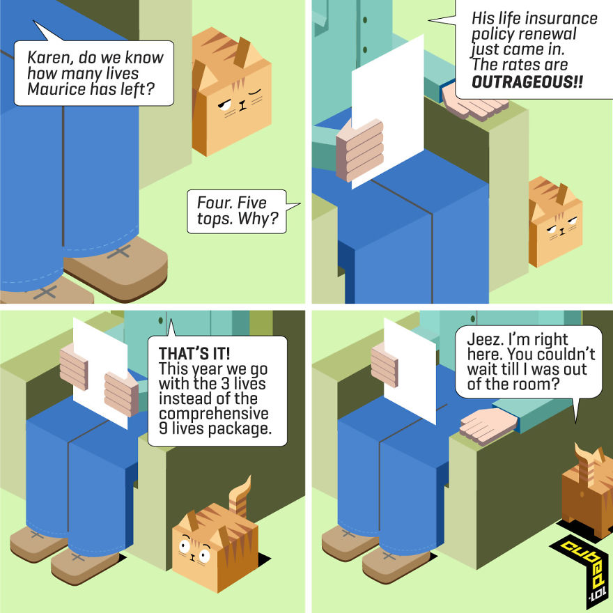 I Create Comics With A Cubed Perspective And A Slightly Warped Point Of View. I Create Comics With A Cubed Perspective And A Slightly Warped Point Of View.