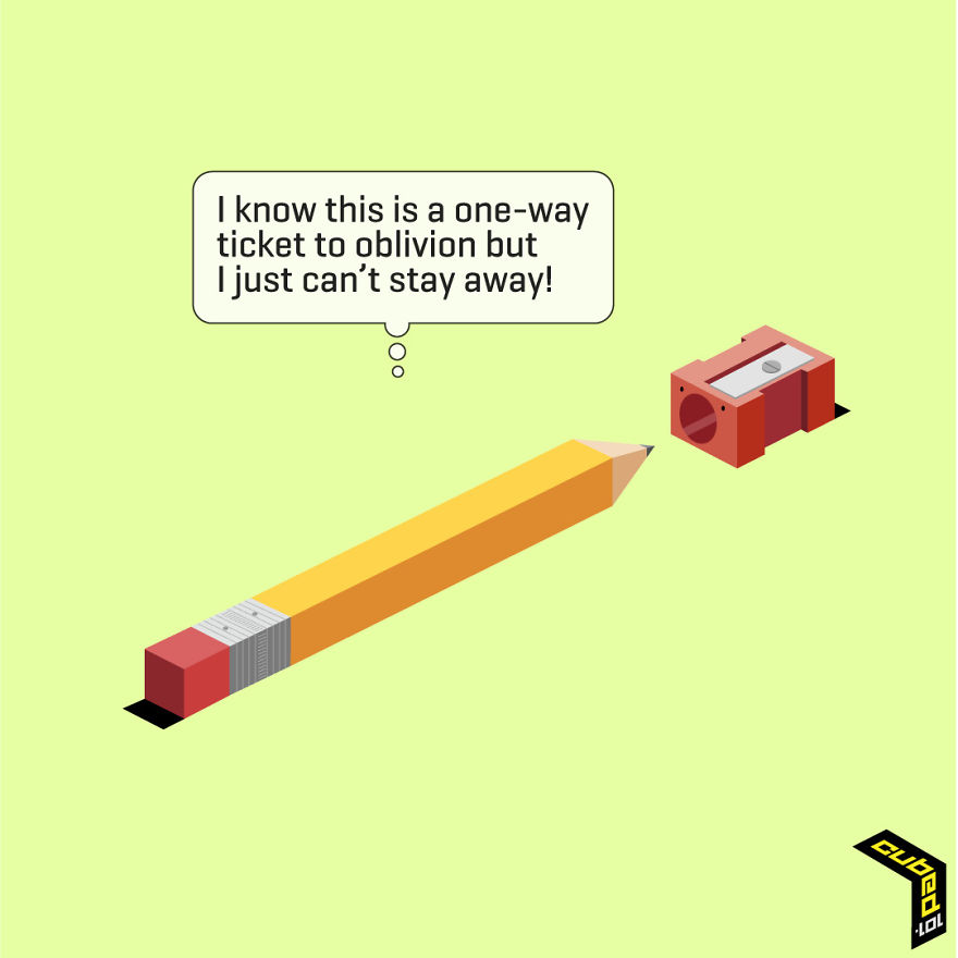 I Create Comics With A Cubed Perspective And A Slightly Warped Point Of View.