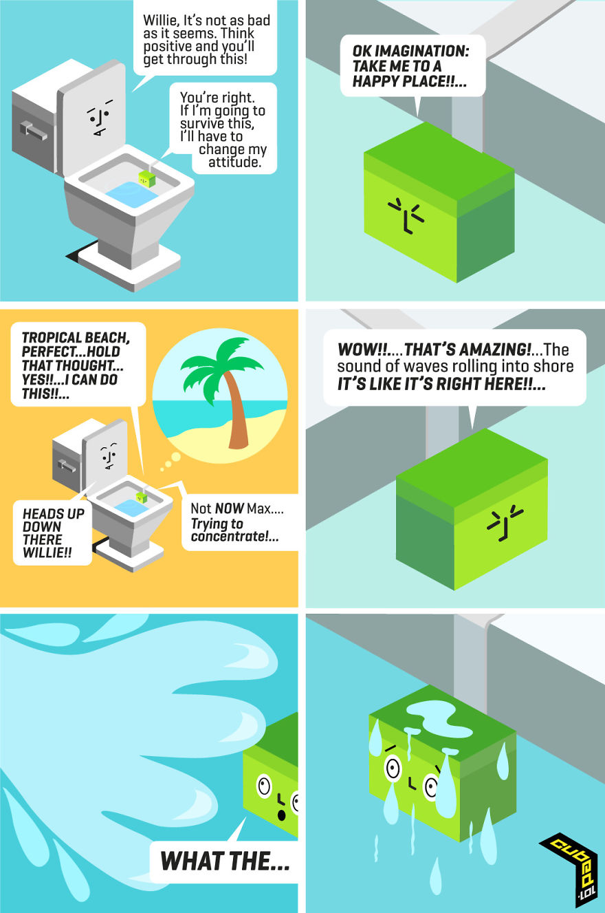 I Create Comics With A Cubed Perspective And A Slightly Warped Point Of View. I Create Comics With A Cubed Perspective And A Slightly Warped Point Of View.