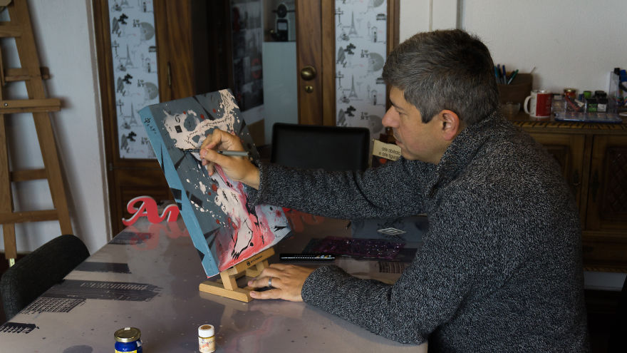 I Have Been Making Surreal B&w Drawings For More Than A Decade