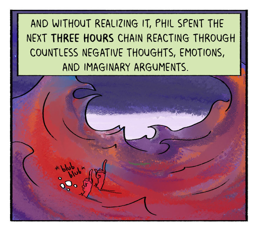 I Made A Comic About Mindfulness And How It Helps You Control Negative Emotions I Made A Comic About Mindfulness And How It Helps You Control Negative Emotions