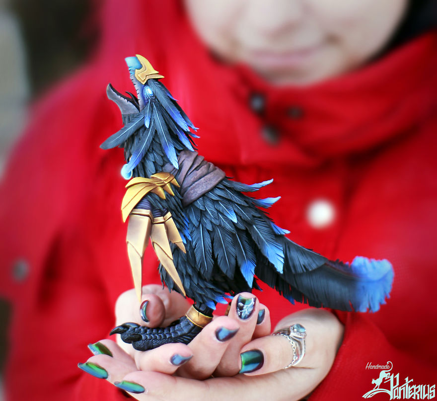 I Craft Magical Creatures Straight Out Of World Of Warcraft Which Take About 2 Months To Make